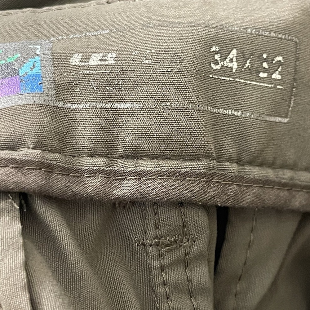 Union Bay Hiking Pants Olive Flex Stretch Waist Zip Pockets Sz 34/32 ( 35/31) - Picture 7 of 10